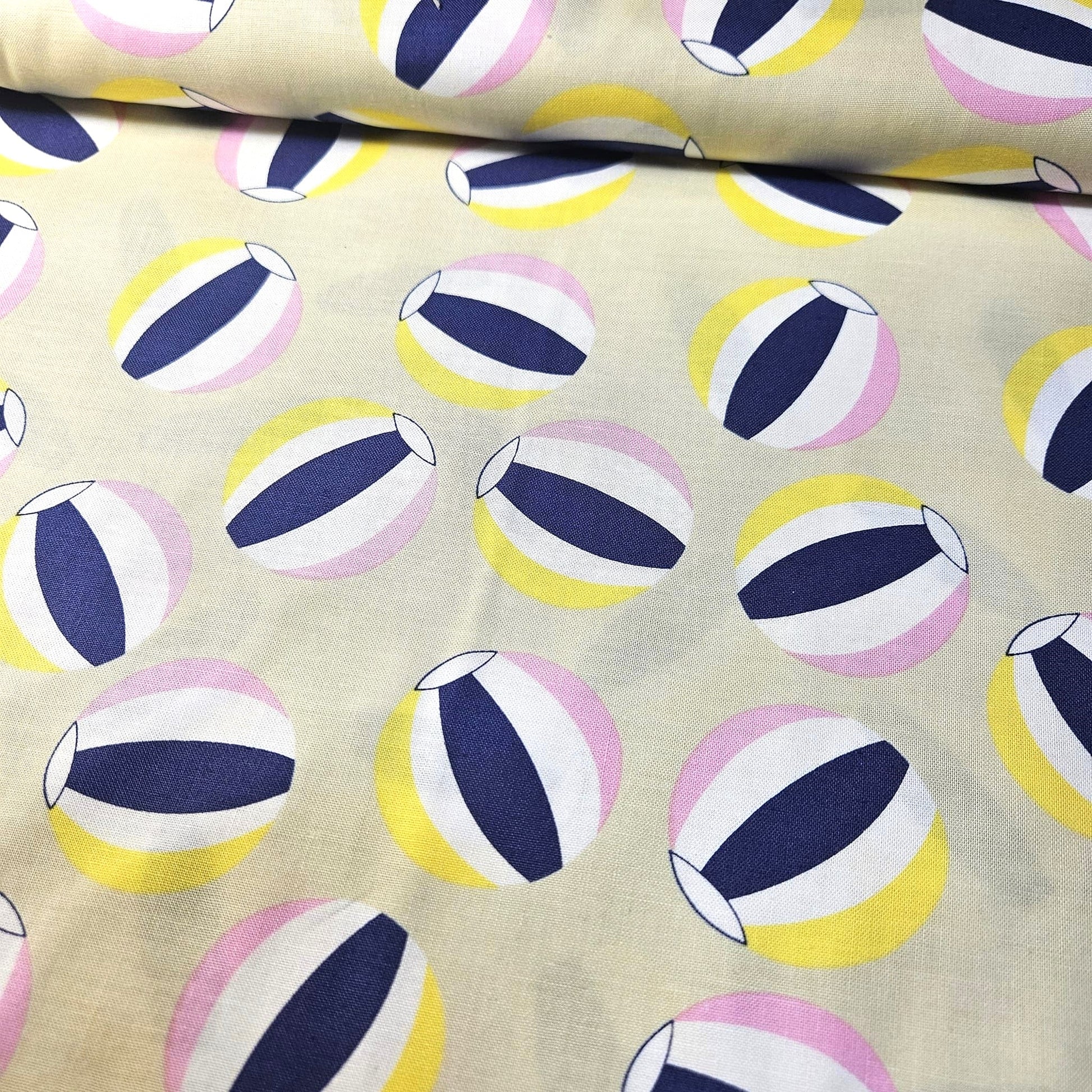 Dear Stella - Jack and Lulu Beachballs 100% Cotton Fabric