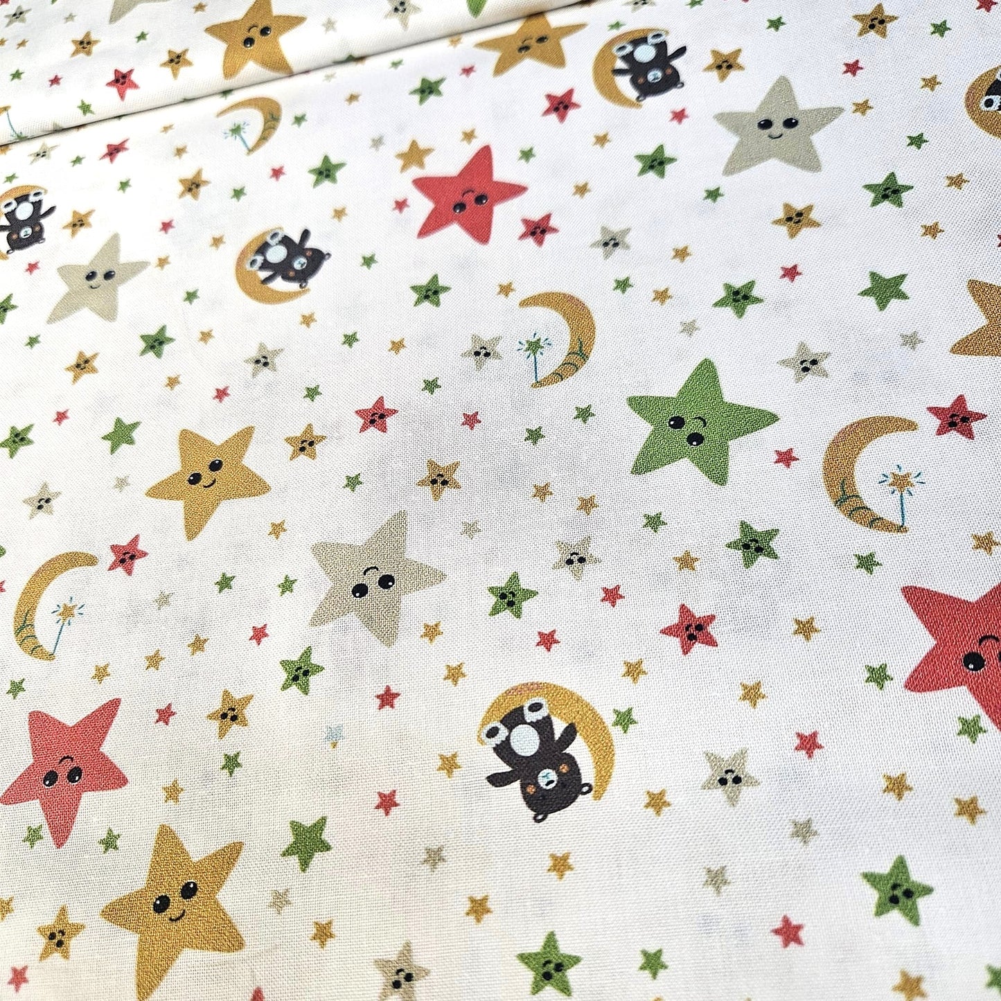 Stof - Fly Away Teddy 100% Cotton Fabric