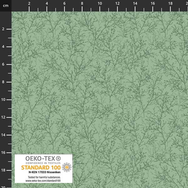 Stof - Colour Harmony Green 4501-469 100% Cotton Fabric