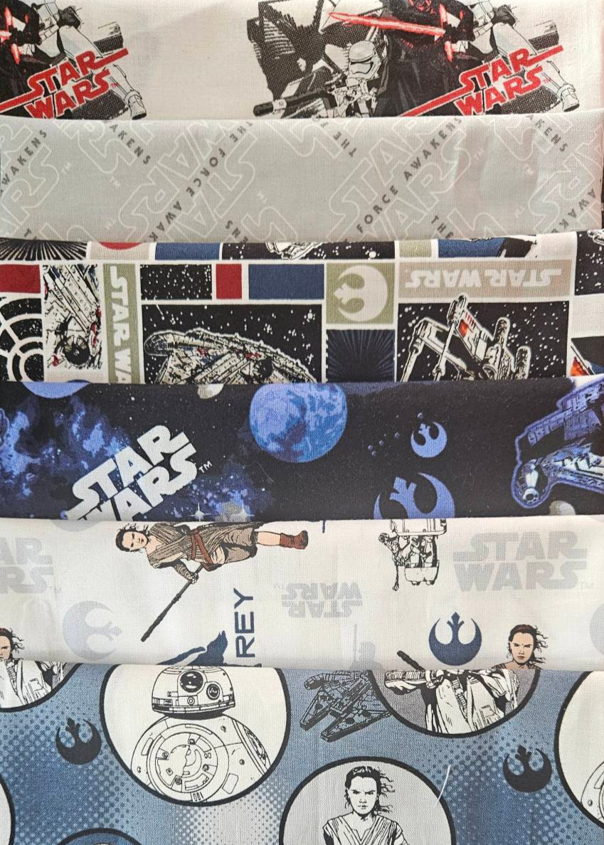 Fat Quarter Bundle - Star Wars - 100% Cotton Fabric