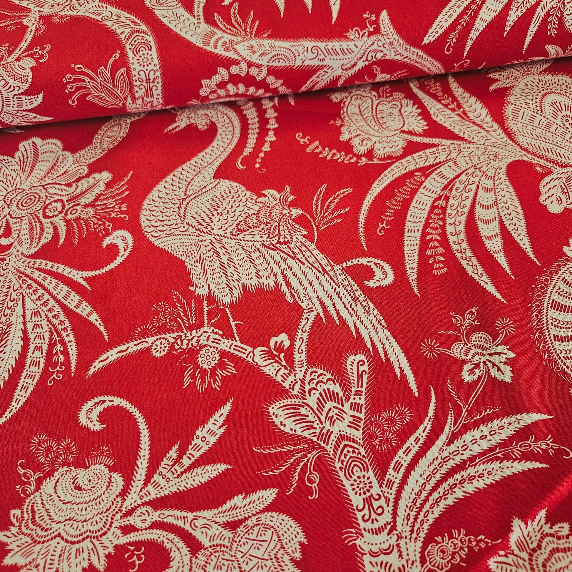 Windham Fabrics - Bombay Red 100% Cotton Fabric