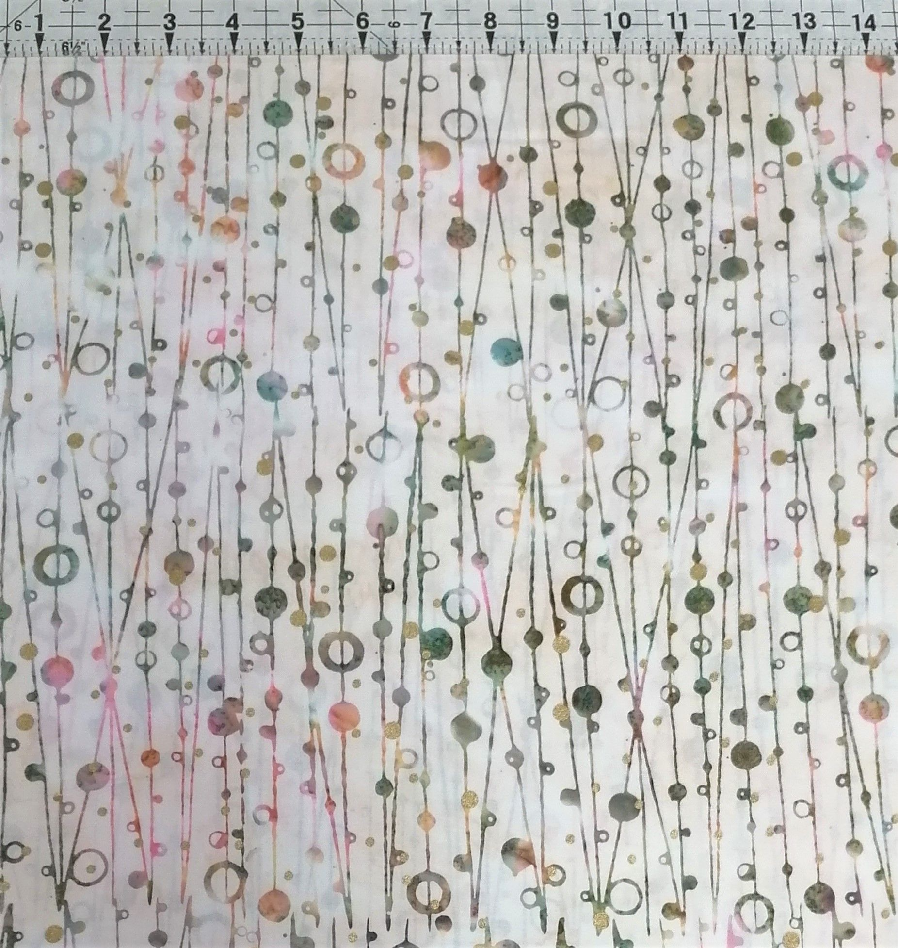 Hoffman - Bali Batiks Handpaints Geometric Autumn 100% Cotton Fabric