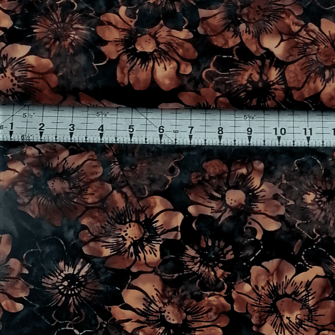 Hoffman - Bali Batiks Handpaints Luau Nutmeg 100% Cotton Fabric