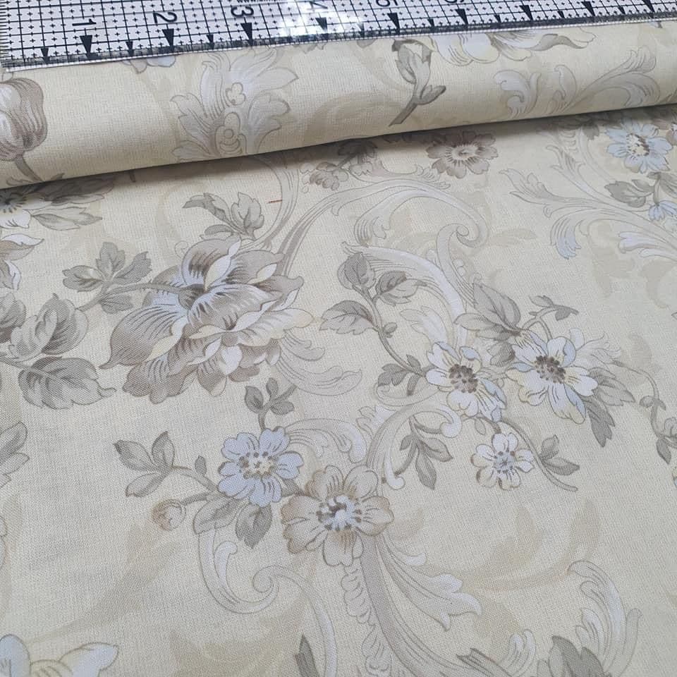 Quilt Gate - Gentle Flowers Ornate GF5940-11 100% Cotton Fabric