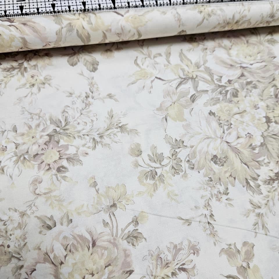 Quilt Gate - Gentle Flowers Ornate GF5960-11 100% Cotton Fabric