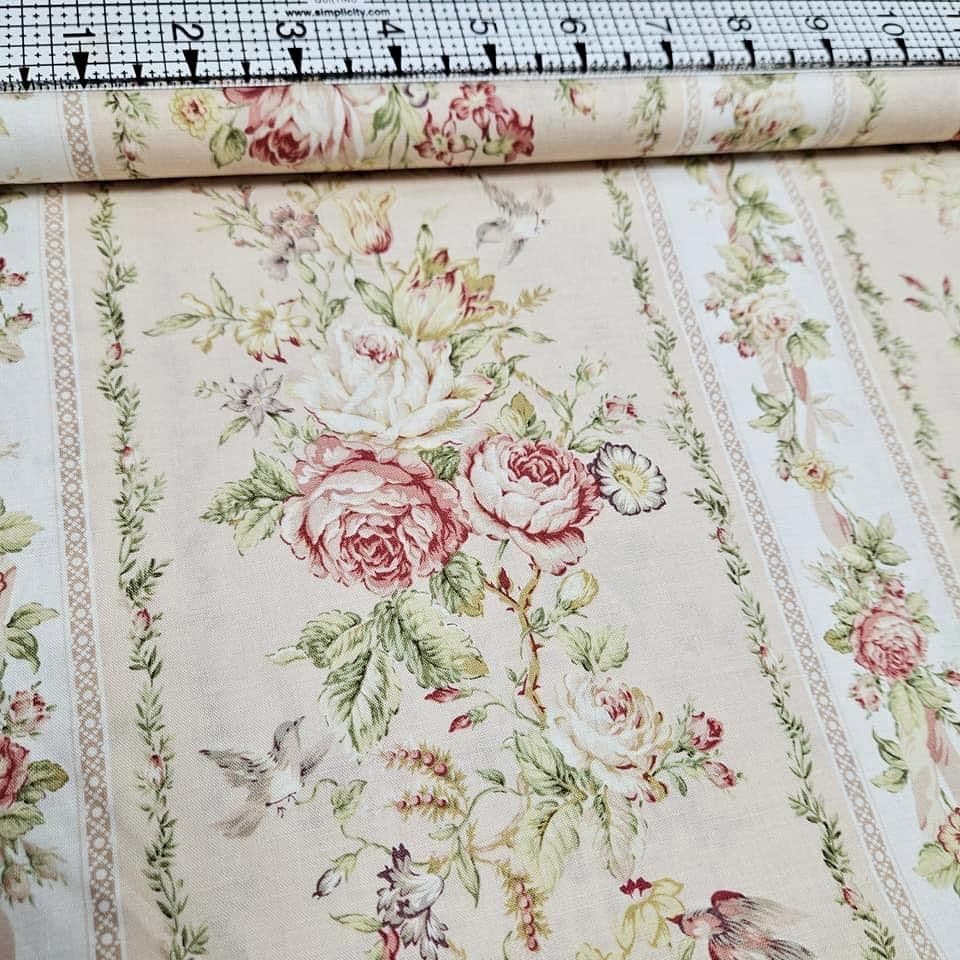 Quilt Gate - Mary Rose Border MK2170-12 100% Cotton Fabric