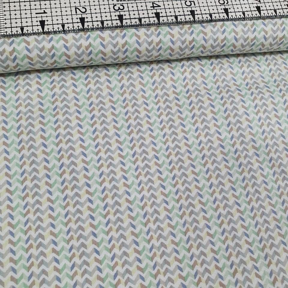 Windham Fabrics - Little Tinies Zig Zag 1 100% Cotton Fabric