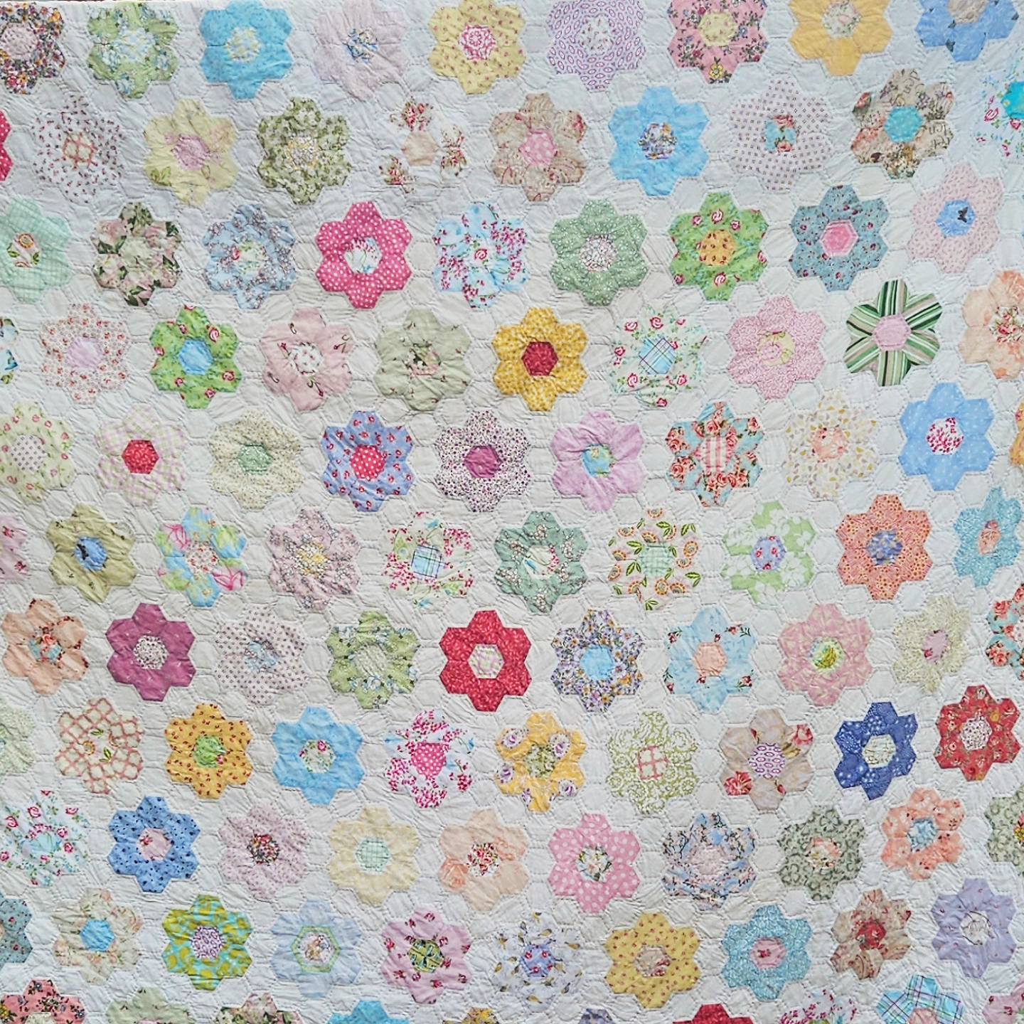Helen's Hexie Quilt