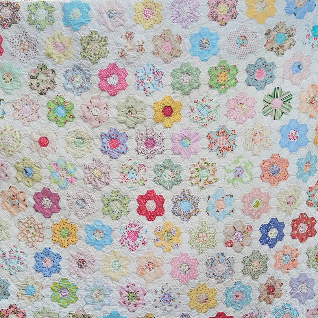Helen's Hexie Quilt