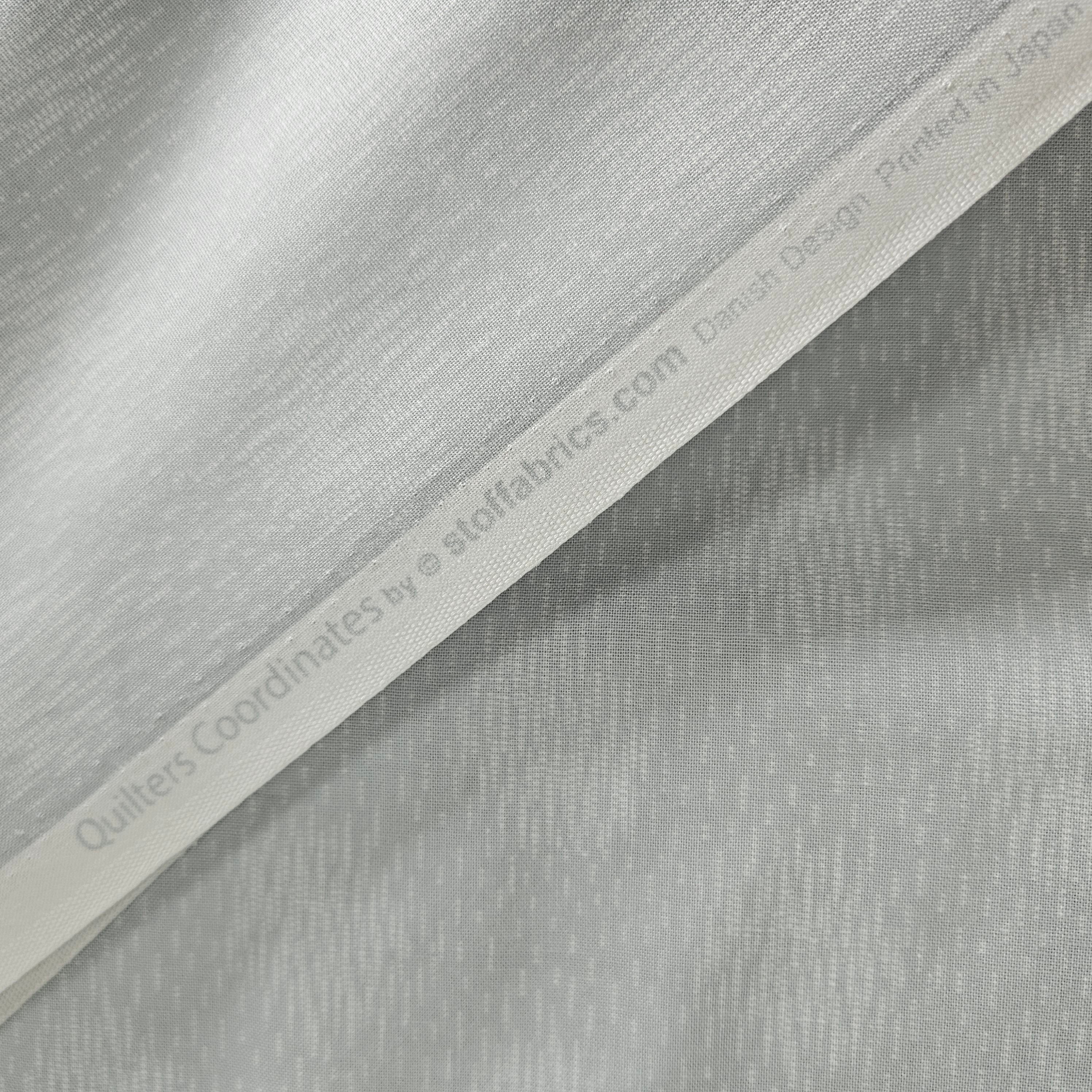 Stof - Quilters Coordinates Pale Grey Fleck Burst 100% Cotton Fabric
