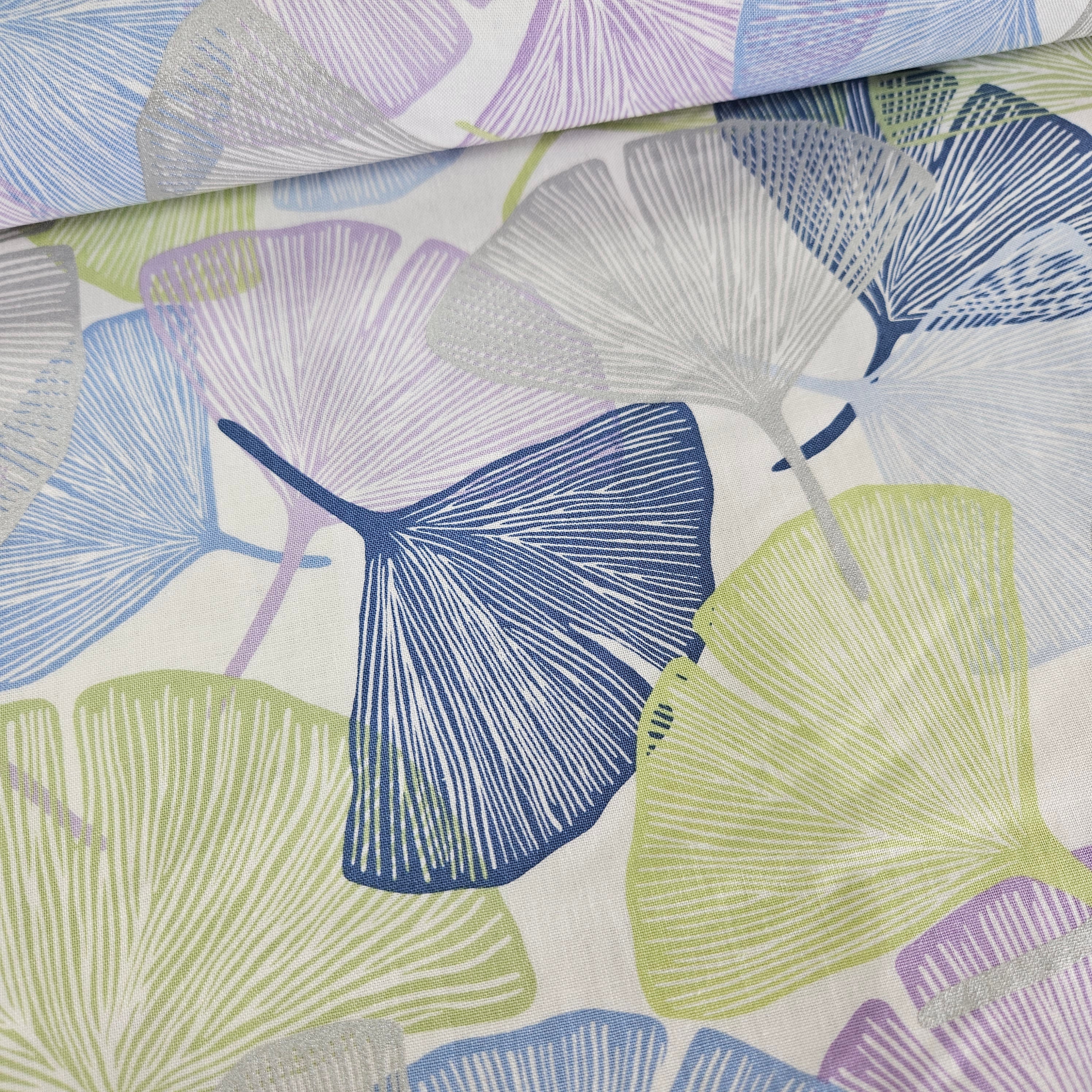 Hoffman - Mixed Metals Fan Palm S#Q4518 100% Cotton Fabric