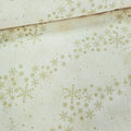 Stof - Amazing Stars Christmas Stars on Cream 100% Cotton Fabric