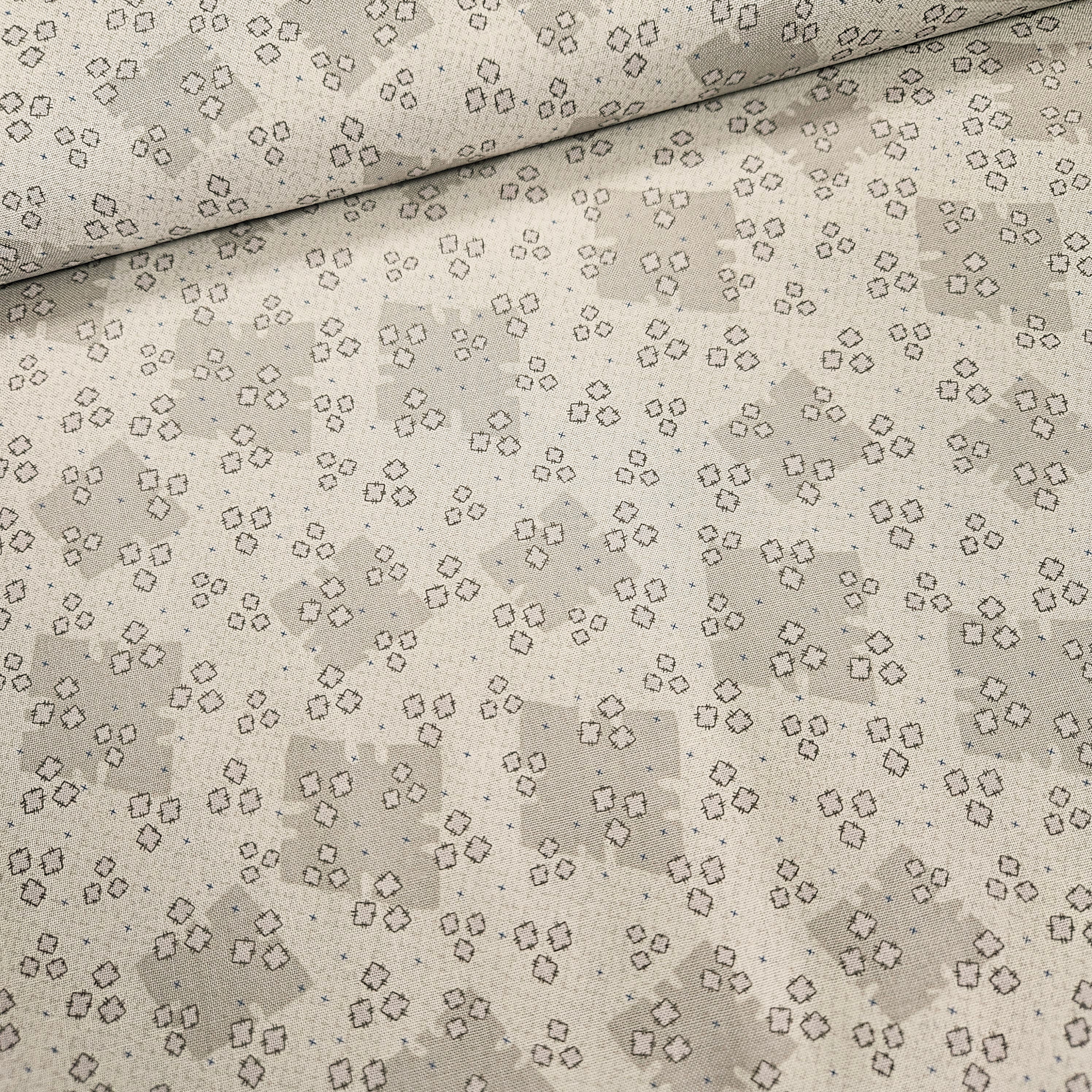 RJR Fabrics - My Hearts at Home by Lynette Anderson Neutral 100% Cotton Fabric