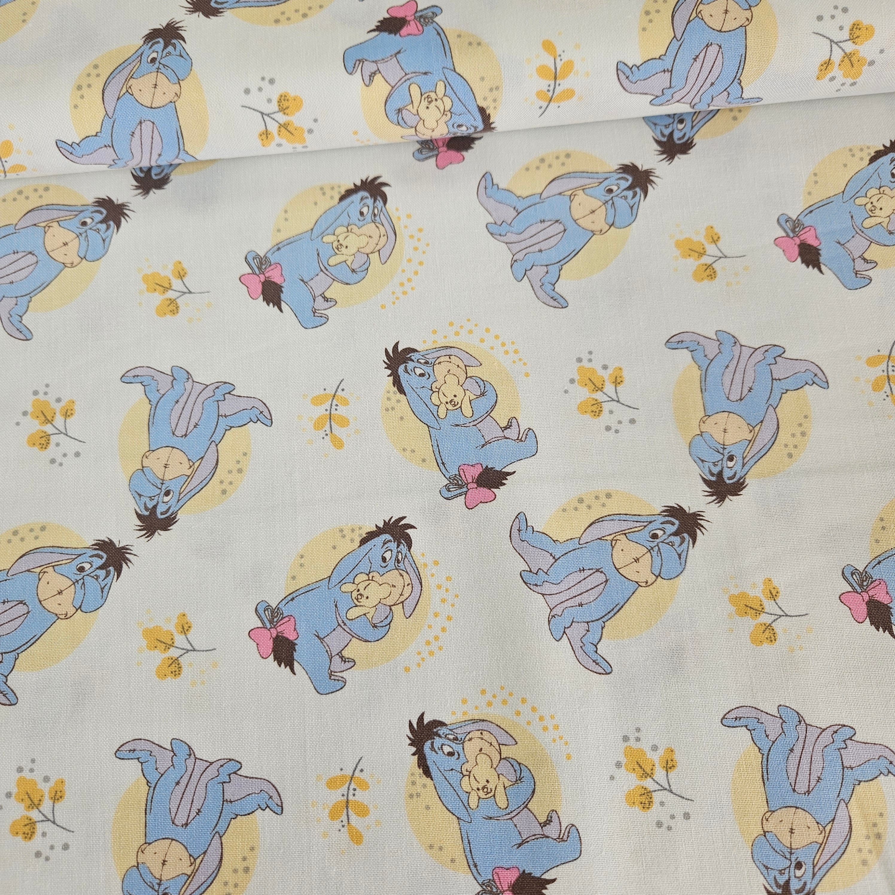 Camelot Cottons - Winnie the Pooh Eeyore 85430106 100% Cotton Fabric