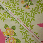 Free Spirit - Up Parasol by Heather Bailey Mockingbird Cream 100% Cotton Fabric