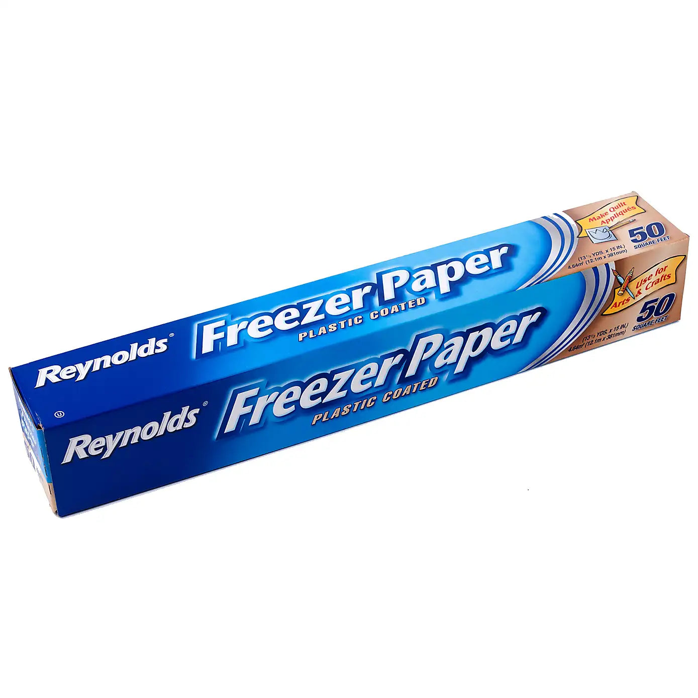 Reynolds Freezer Paper 50 sq ft (12.1m x 381mm) - Crafts and Quilts