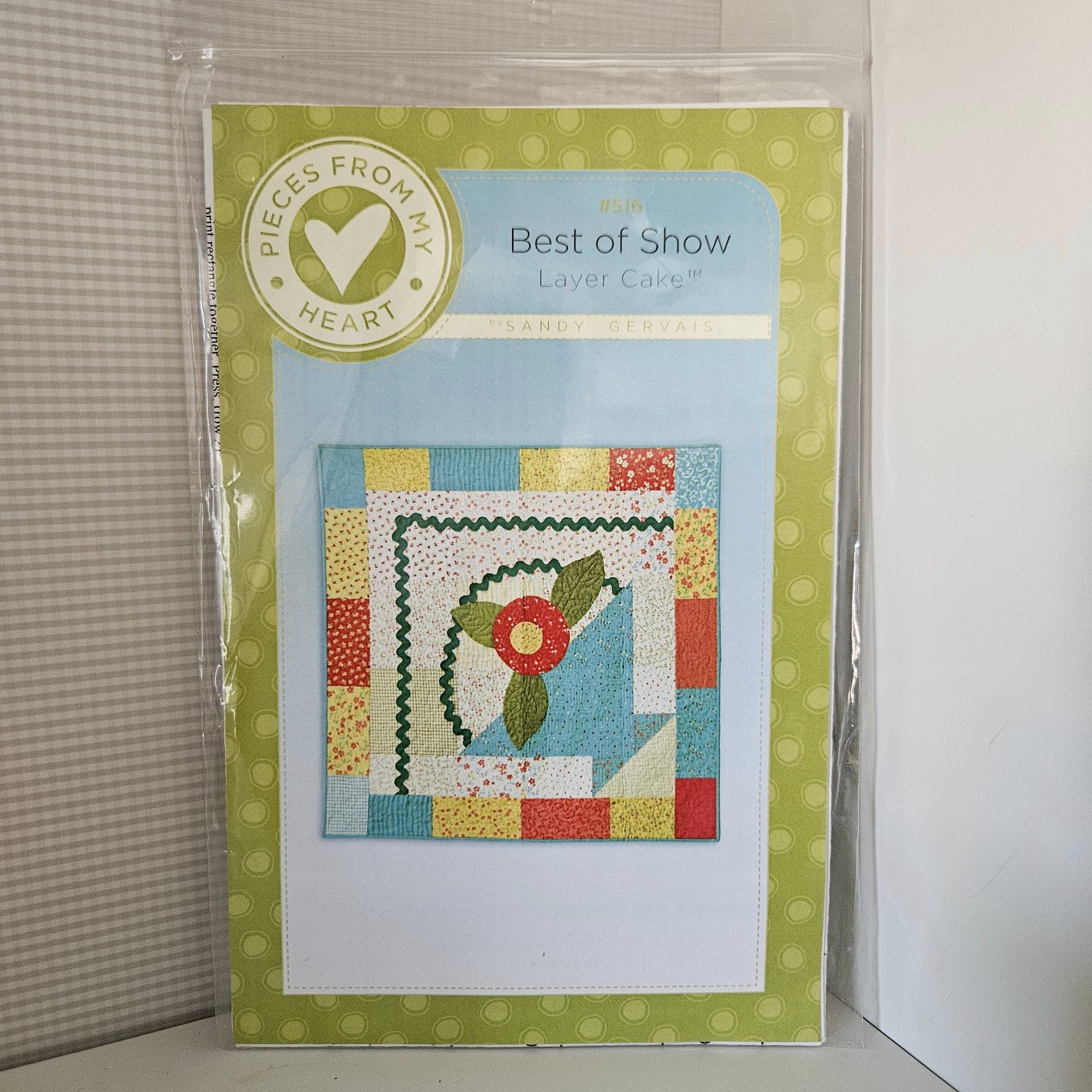 Pieces From My Heart - Best of Show Layer Cake Quilt Pattern