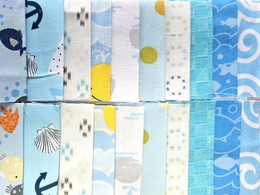 2.5" Jelly Roll - Nautical Blues