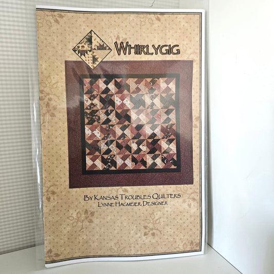 Kansas Troubles Quilters - Whirlygig Quilt Pattern