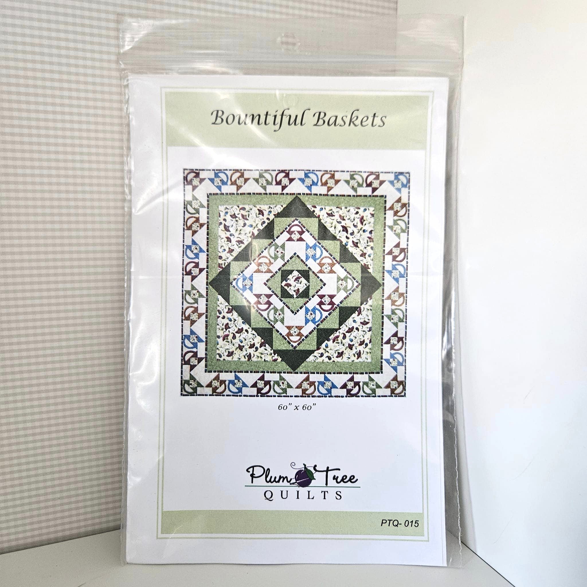 Plum Tree Quilts- Bountiful Baskets Quilt Pattern
