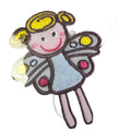HKM Iron-on Applique - Fairy Blue 2 - Crafts and Quilts
