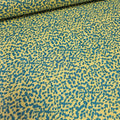Free Spirit - Katherine Wheel Yellow Turquoise 100% Cotton Fabric