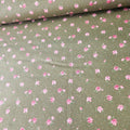 Stof - Vintage Roses Green Rose 100% Cotton Fabric - Crafts and Quilts