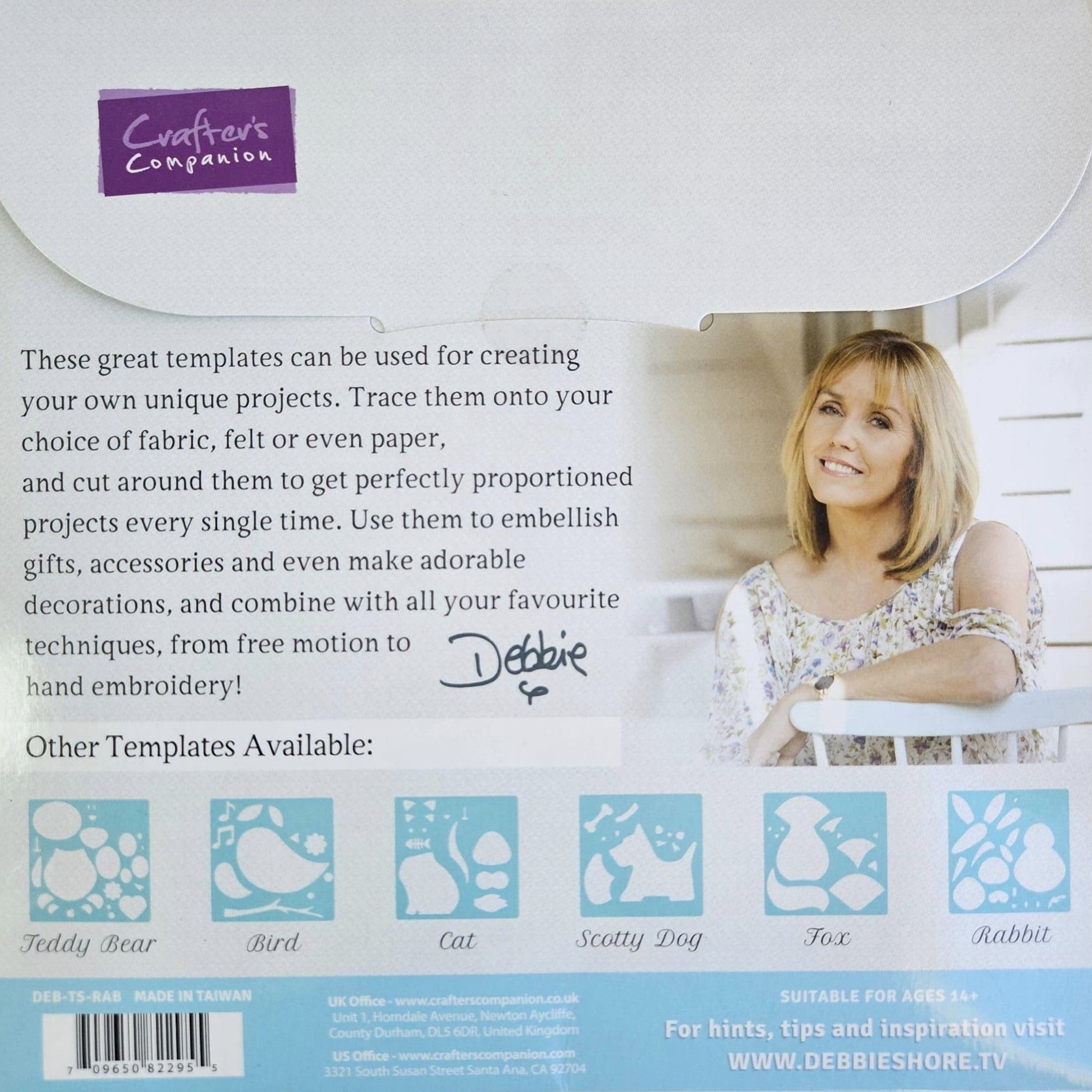 Debbie Shore - Template Sheet Fox