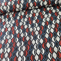 Stof - Retro Vibes Red Black 2 100% Cotton Fabric - Crafts and Quilts