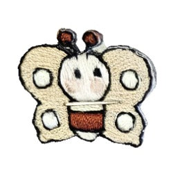 Mini Iron-on Applique - Butterfly Neutral