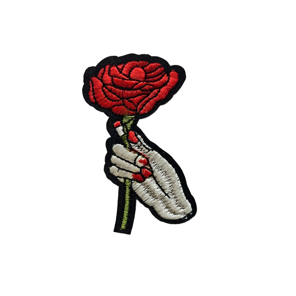 Simplicity Iron-on Applique - Rose in Hand