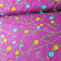 Stof - Annaluna Branches Purple HC4503 100% Cotton Fabric - Crafts and Quilts