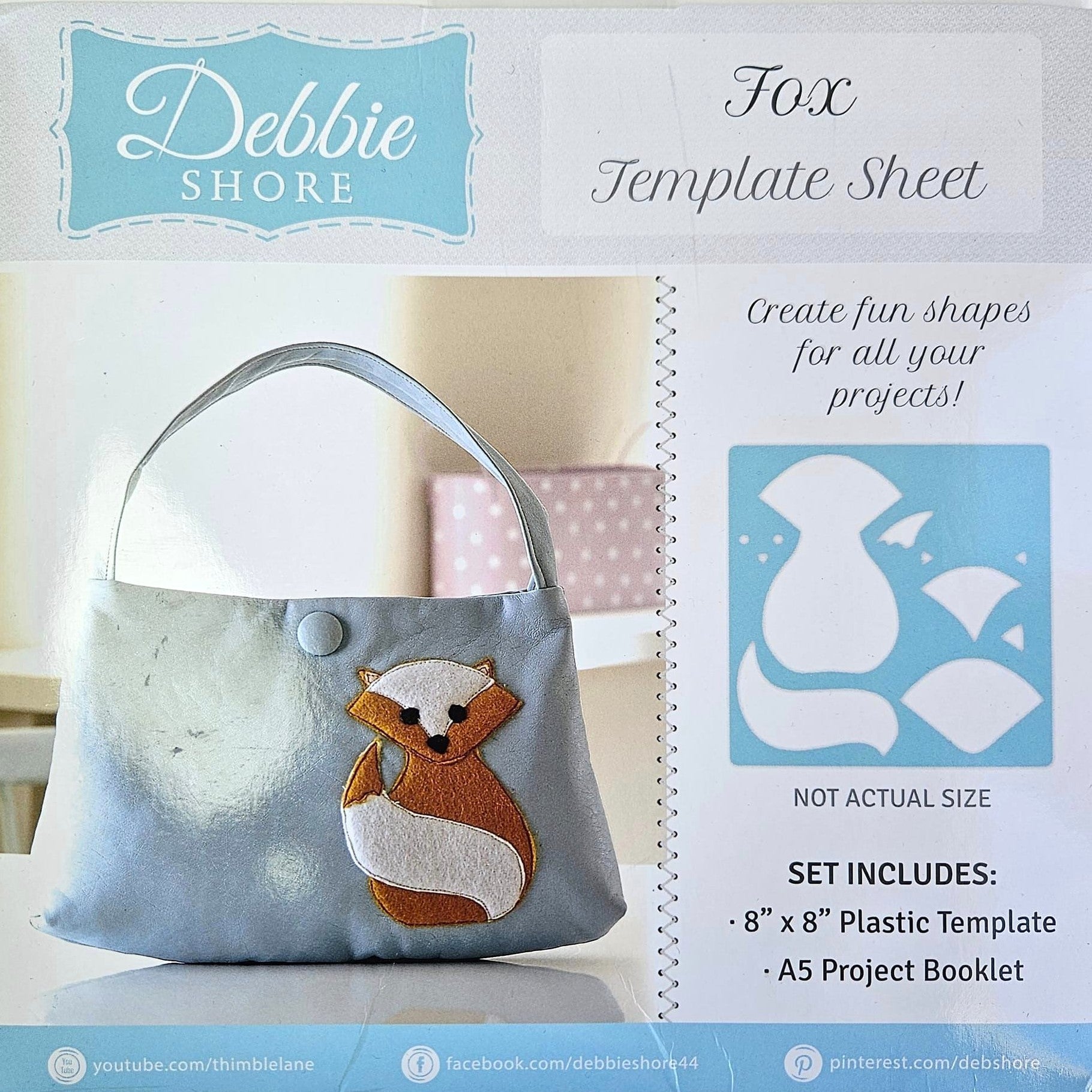 Debbie Shore - Template Sheet Fox