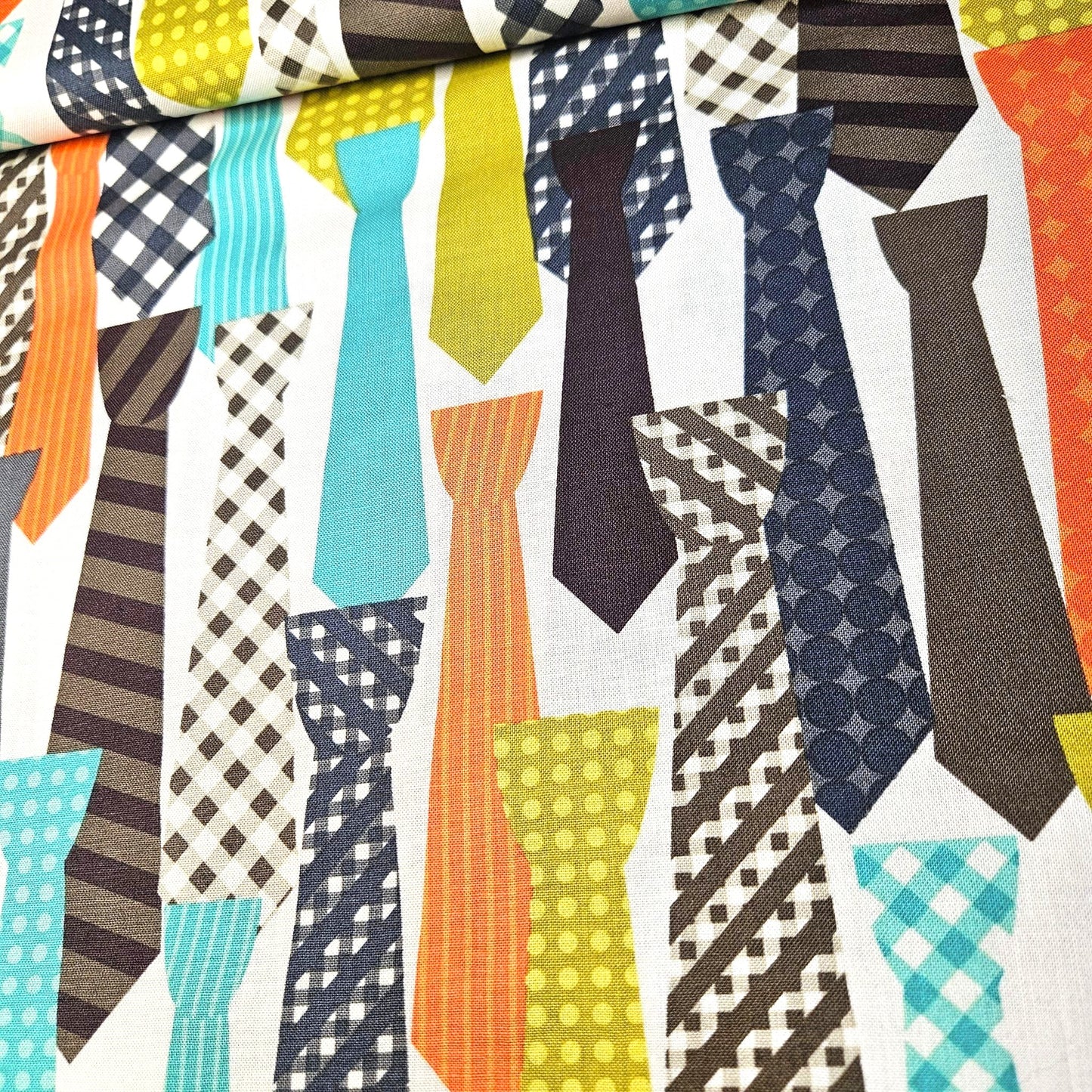 Michael Miller - Ties CX6007 100% Cotton Fabric