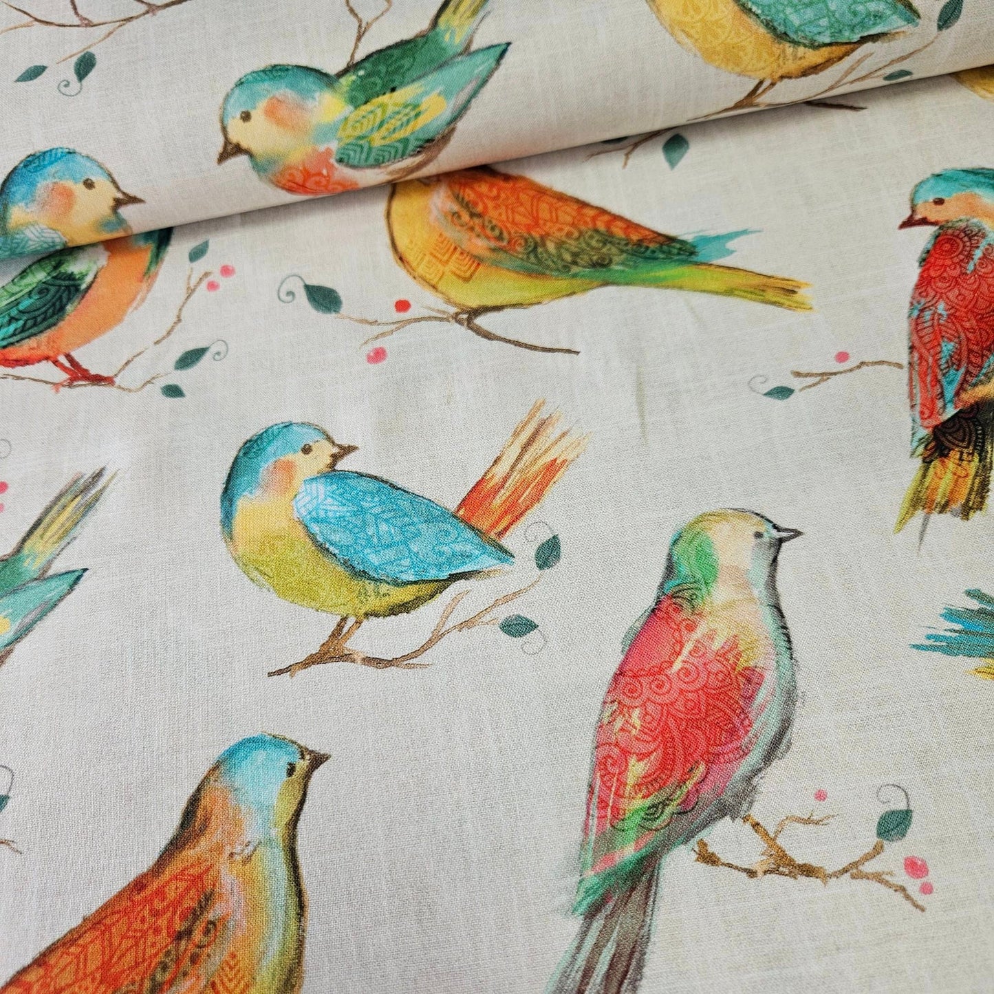 Hoffman - All a Twitter Birds P4390 100% Cotton Fabric