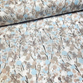Stof - Drys Grey Blue 100% Cotton Fabric - Crafts and Quilts