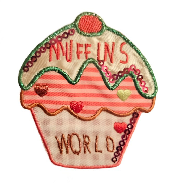 HKM Iron-on Applique - Cupcake