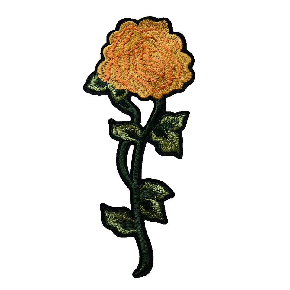 Simplicity Iron-on Applique - Rose Tall Yellow