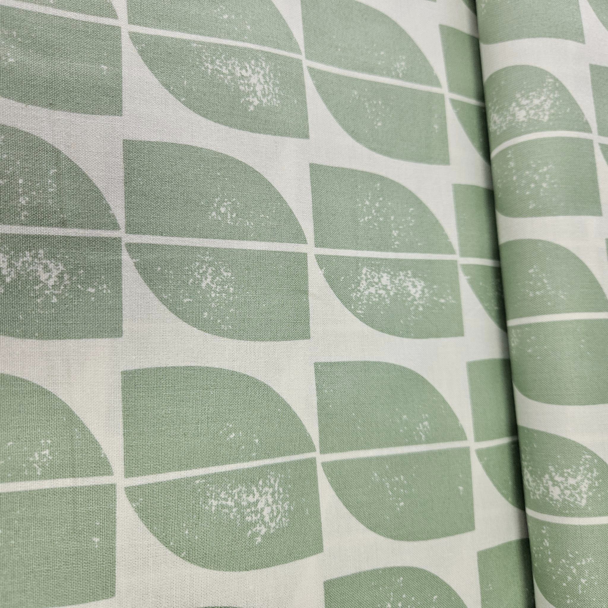 Windham Fabrics - Hemma Sage Geo 42112-5 100% Cotton Fabric
