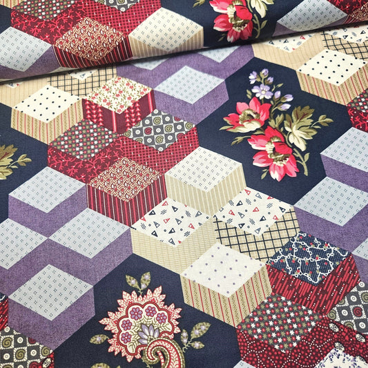 Windham Fabrics - Clayton 43406-X 100% Cotton Fabric