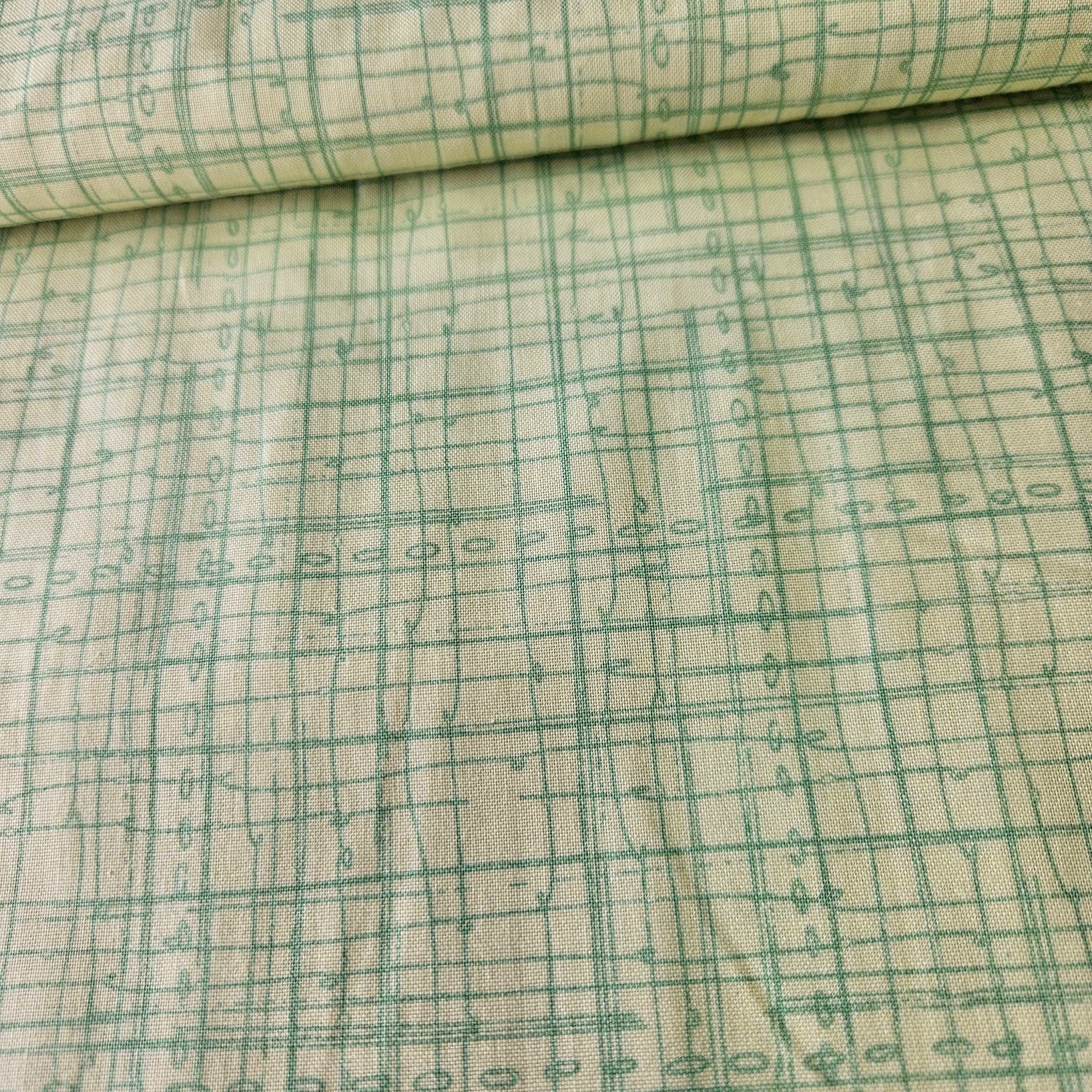 Quilting Treasures - Amylee weeks Green Blender 100% Cotton Fabric