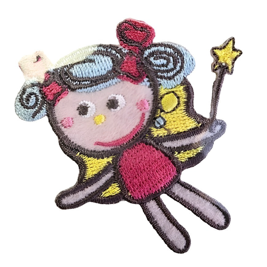 HKM Iron-on Applique - Fairy Pink