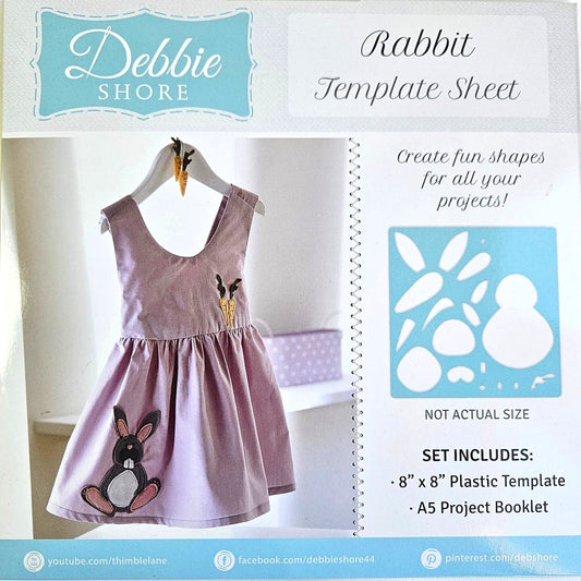 Debbie Shore - Template Sheet Rabbit