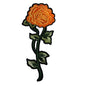 Simplicity Iron-on Applique - Rose Tall Orange