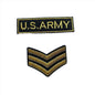 Simplicity Iron-on Applique - US Army Stripes