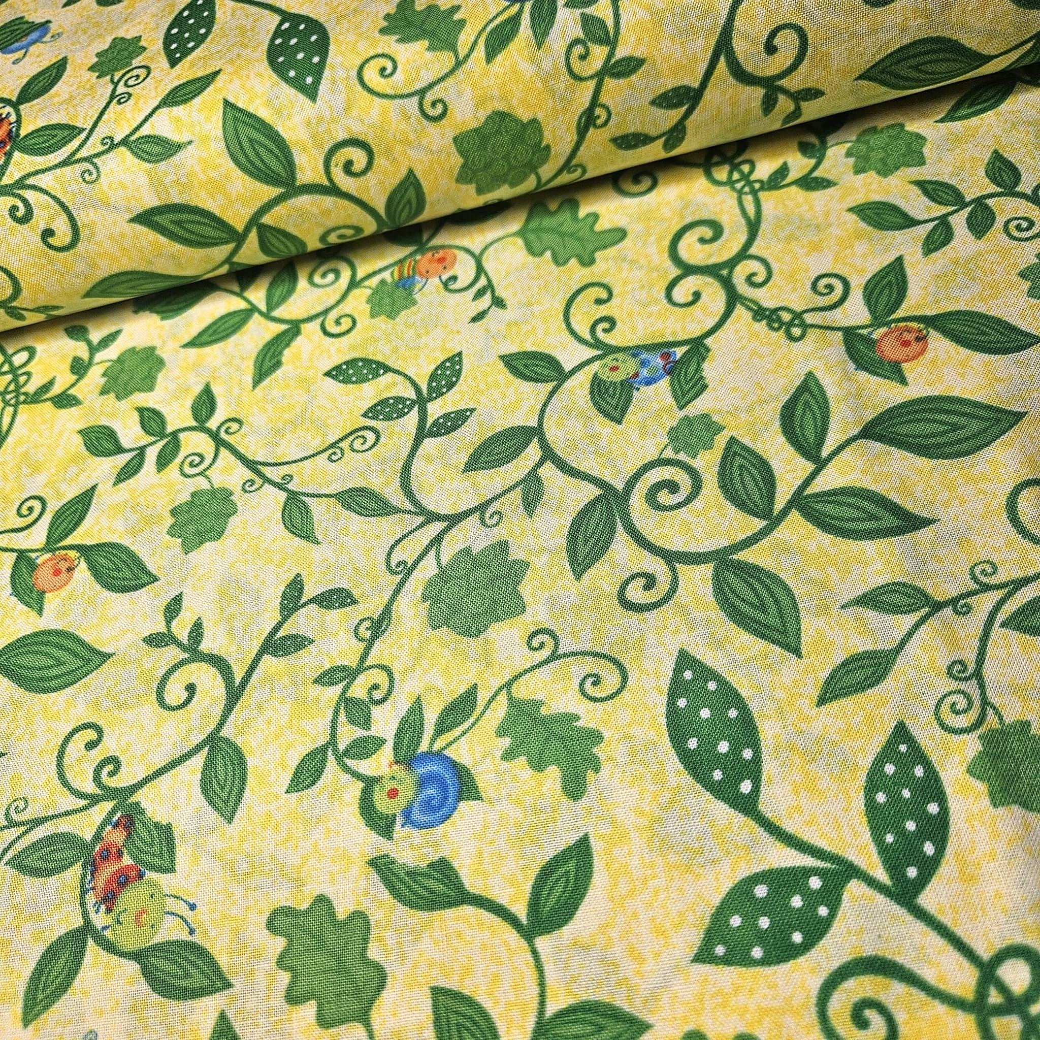 Wilmington Prints - Cute and a Bug 100% Cotton Fabric