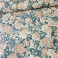 Quilt Gate - Gentle Flowers Blossoms Green GF5980-14 100% Cotton Fabric - Crafts and Quilts