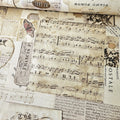 Stof - Piano Forte Postcards 100% Cotton Fabric