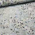 Indonesian Bali Batik - Amaryllis Iced Teal 100% Cotton Fabric - Crafts and Quilts