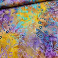 Indonesian Bali Batik - Twilight Stars 1 100% Cotton Fabric - Crafts and Quilts